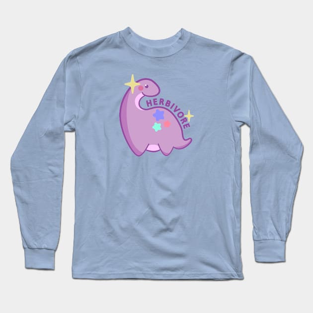 Kawaii Herbivore Long Sleeve T-Shirt by BubblegumGoat